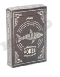 карты игральные shark black профессиональные 54шт ин-3888 /miland изображение карты игральные shark black профессиональные 54шт ин-3888 /miland