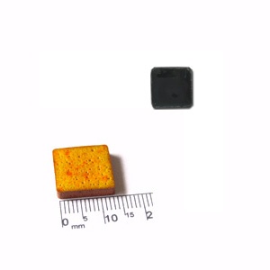 набор керамической мозаики 15*15*3мм 50шт черный 112323 /aleamosaic