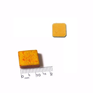 набор керамической мозаики 15*15*3мм 50шт кукурузный 112318 /aleamosaic