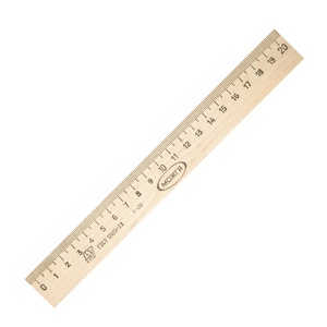 линейка 20см деревянная лсп (лмп)-200