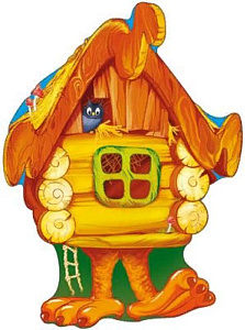 плакат фигурный избушка на курьих ножках а3 ф-7269 /сфера изображение плакат фигурный избушка на курьих ножках а3 ф-7269 /сфера