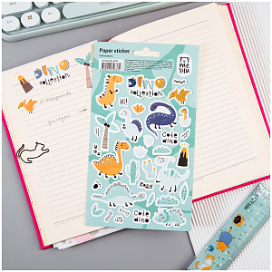 наклейки 120*210мм dinosaurs, 36шт ms_41637 /meshu