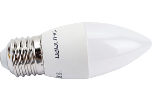 лампа светодиодная е27 4000к oll-c37-10-230-4k-e27 /онлайт