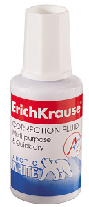 корректор с кисточкой спиртовой 20мл arctic white 6 /ek изображение корректор с кисточкой спиртовой 20мл arctic white 6 /ek