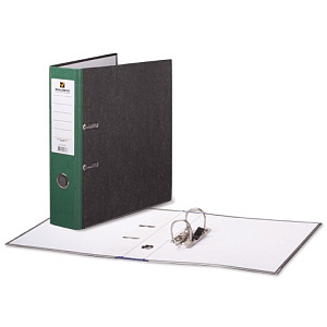 орднер 75мм с мраморный, метал.окантовка, безкармана, зеленый корешок 220990 /br изображение орднер 75мм с мраморный, метал.окантовка, безкармана, зеленый корешок 220990 /br
