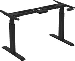 каркас стола с эл. приводом двухмоторный aoke ak02yjyt-yzb3-m01.bk (1075-1800)*600мм, bosch, цвет черный изображение каркас стола с эл. приводом двухмоторный aoke ak02yjyt-yzb3-m01.bk (1075-1800)*600мм, bosch, цвет черный