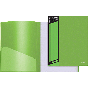 папка с 30 файлами 30мкм, непрозрачная, внутреннийкарман, салатовая, 3105700 /devente