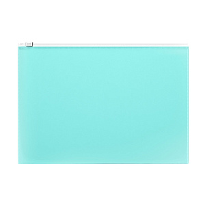 папка-конверт на молнии fizzy pastel mint, с6, мятный 53516 /ek