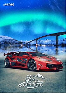 папка-уголок 0,15мм  adventure  3074919 /devente