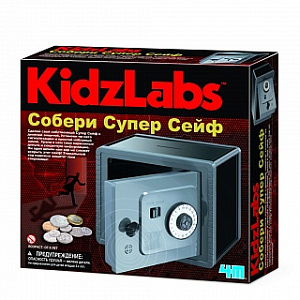 набор для творч собери супер сейф (кодовый замок, сигнализ) 03289 81811 /4м