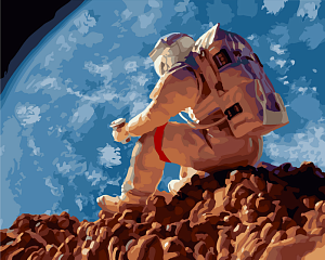 набор для раскраска по номерам 40*50 на луне mca1772 /paintboy набор для раскраска по номерам 40*50 на луне mca1772 /paintboy