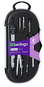 готовальня 7предм. expert циркуль 135мм, кронциркуль, рейсфедер ds_00707 /berl изображение готовальня 7предм. expert циркуль 135мм, кронциркуль, рейсфедер ds_00707 /berl