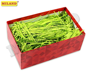 трава бумажный наполнитель неон салатный 100г 2мм нб-2115 /miland изображение трава бумажный наполнитель неон салатный 100г 2мм нб-2115 /miland фото