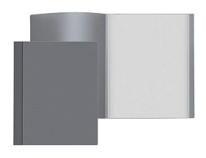 папка с 40 файлами 0.5мм фактура "песок", непрозрачная, серая, 3103403 /attomex изображение папка с 40 файлами 0.5мм фактура "песок", непрозрачная, серая, 3103403 /attomex