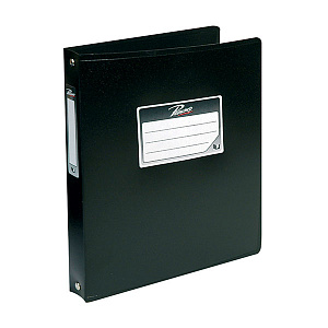 папка а5 4 кольца 25мм пластиковая a5254 /регистр