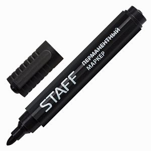 маркер перм. 2,5мм черный 150733 /staff изображение маркер перм. 2,5мм черный 150733 /staff