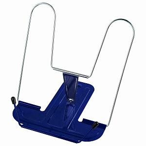 подставка для книг line+, металлическая, синяя, 238071 /br изображение подставка для книг line+, металлическая, синяя, 238071 /br