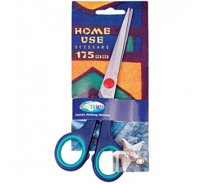 ножницы 175мм home use, прорезиненные кольца,  80241 /сentrum