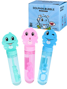мыльные пузыри 30мл дельфин ассорти an03332 изображение мыльные пузыри 30мл дельфин ассорти an03332