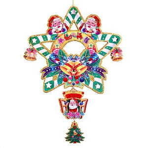 панно бум.35*55см звезда 13-35 91714