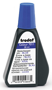 штемпельная  краска синяя  28мл 7011 /trodat