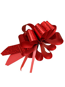 бант-шар 2,3см голография, красный бл-8010 /miland изображение бант-шар 2,3см голография, красный бл-8010 /miland фото