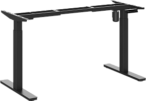 каркас стола с эл. приводом одномоторный aoke ak02yjyt-ty-a-f.bl (1075-1720)*600мм, цвет черный изображение каркас стола с эл. приводом одномоторный aoke ak02yjyt-ty-a-f.bl (1075-1720)*600мм, цвет черный
