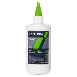 клей пва 125г с дозатором gl_078562 125fp_00125 /hatber