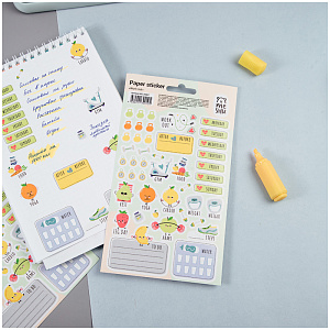 наклейки для ежедневников work out 45шт бумажные ms_36967 /meshu наклейки для ежедневников work out 45шт бумажные ms_36967 /meshu