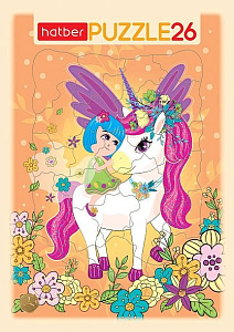 пазлы в рамке 26 200*300мм единорожка 26п34_30521 /hatber изображение пазлы в рамке 26 200*300мм единорожка 26п34_30521 /hatber