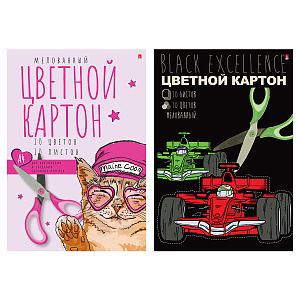 картон а4 10цв. 10л. немелованный 190г/м мультики 4диз.асс 82697 /альт изображение картон а4 10цв. 10л. немелованный 190г/м мультики 4диз.асс 82697 /альт