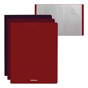 папка 40м/ф 0.6мм matt blackberry marsala, ассорти 54783 /ек изображение папка 40м/ф 0.6мм matt blackberry marsala, ассорти 54783 /ек