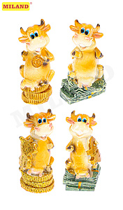 сув. бычок с деньгами ассорти т-0851 /miland