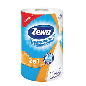 полотенца бум. 2-сл. premium (2рул*13,5м), 27743 /zewa