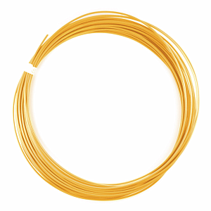 3д45зол пластик для 3d ручек pla золото 10м