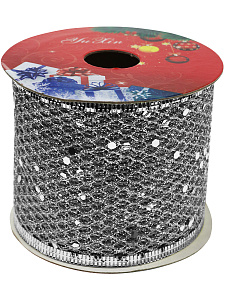 лента для декорирования серебристая нежность 6,3см*2,7м лп-5334 /miland изображение лента для декорирования серебристая нежность 6,3см*2,7м лп-5334 /miland фото