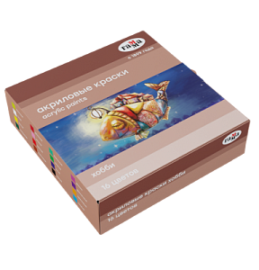 акрил 16цв. 20мл декоративный хобби 1401201 /гамма акрил 16цв. 20мл декоративный хобби 1401201 /гамма