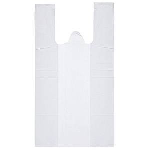 пакет-майка, 30*16*55см, пнд, 15 мкм изображение пакет-майка, 30*16*55см, пнд, 15 мкм фото