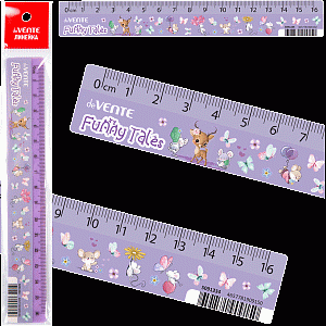 линейка 16см пластиковая candy can, funny tales 5091400, 5091334 /devente