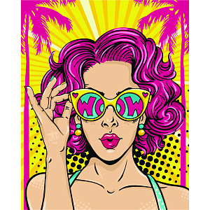 набор для раскраска по номерам 40*50 wow.girl кх_44189 /трисовы набор для раскраска по номерам 40*50 wow.girl кх_44189 /трисовы