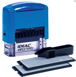 штамп самонаб. 5стр 4913 р2 без рамки, trodat ideal, кассы