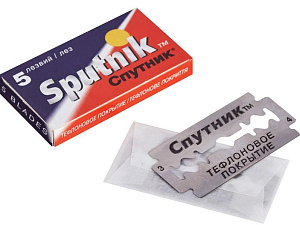 лезвия из нерж. стали  5шт. sputnik