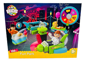 конструктор пластиковый парк развлечений 130дет. 4062004 /kids brick`s
