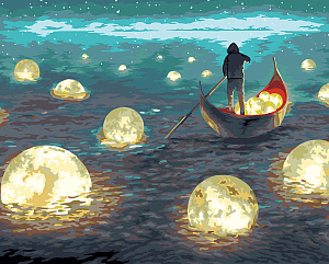 набор для раскраска по номерам 40*50 в волшебном сне, со светодиодами, pnb/pldd-180 /фрея набор для раскраска по номерам 40*50 в волшебном сне, со светодиодами, pnb/pldd-180 /фрея