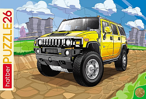 пазлы в рамке 26 200*300мм крутой внедорожник 26п34_06754 /hatber изображение пазлы в рамке 26 200*300мм крутой внедорожник 26п34_06754 /hatber