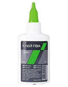 клей пва  65г с дозатором gl_078560 65fp_00065  /hatber