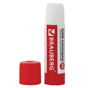 клей-карандаш 40г 222928 /brauberg