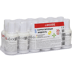 корректор с кисточкой спиртовой 20мл быстросохнущий 4060103 4060307 /devente изображение корректор с кисточкой спиртовой 20мл быстросохнущий 4060103 4060307 /devente