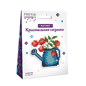 алмазная мозаика 8*8,5см леечка на магните alvm-039 /фрея