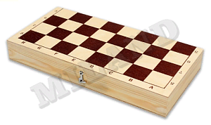 шахматы дерев. обиходные лакир. с доской 240-120-30 шк-4941 /miland